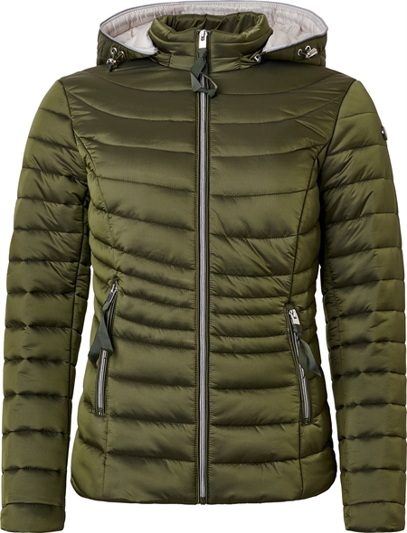 Saki - Misha Hood Jacket - Moss Green - Mosgrøn