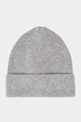 Hat Bee Beanie - Light Grey Melange - 100% pure Cashmere