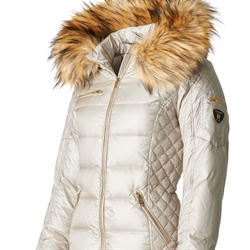 Ciara -  Moonbeam - Light Beige - Faux Fur 