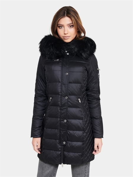 Beam - Black - Raccoon Fur