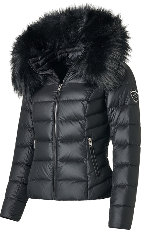 Rockanblue Faux Fur Trim - Fake Fur - Black / Sort