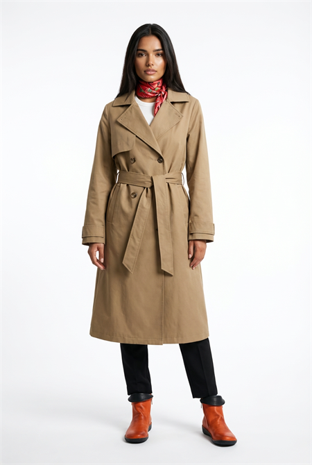 Rockandblue - Novie Coat - Vandtæt - Taupe