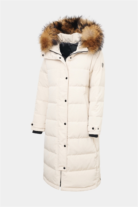 Lizzie - Sand - Raccoon Fur