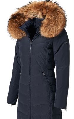 Solange - Elipse - Faux Fur - Light Gold Zipper