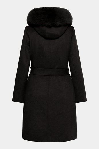 Talia - Sort - Black - Faux Fur - Fake Fur
