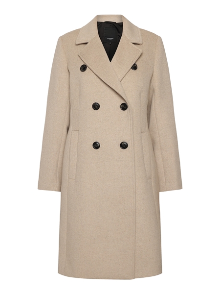 Helena Coat - Dark Cream - Beige 